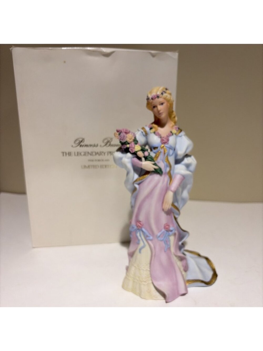 VTG 1993 Lenox "Princess Beauty" Figurine The Legendary Princesses Porcelain NIB